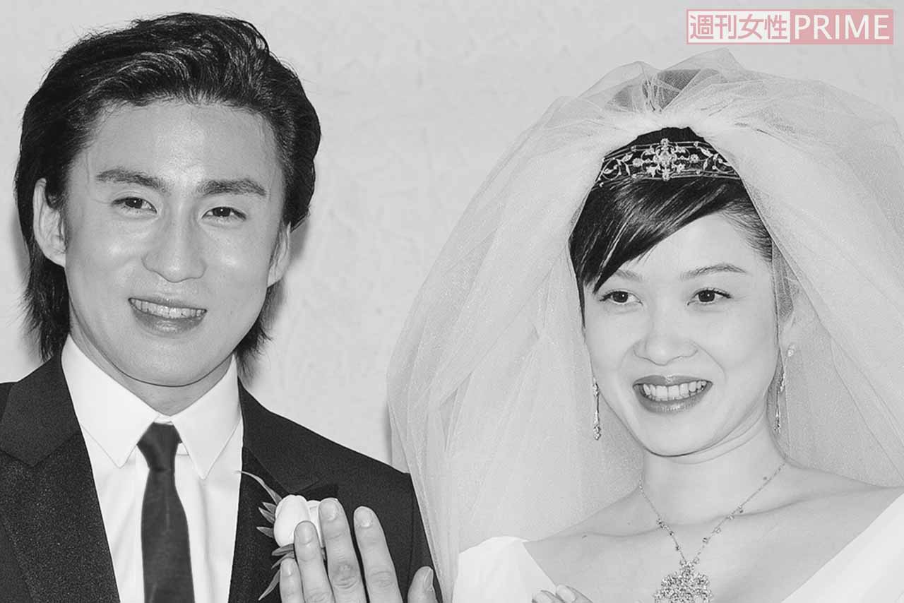 結婚の前年に再会しメールのやりとりで親しくなったふたり。当時は“略奪婚”と言われた