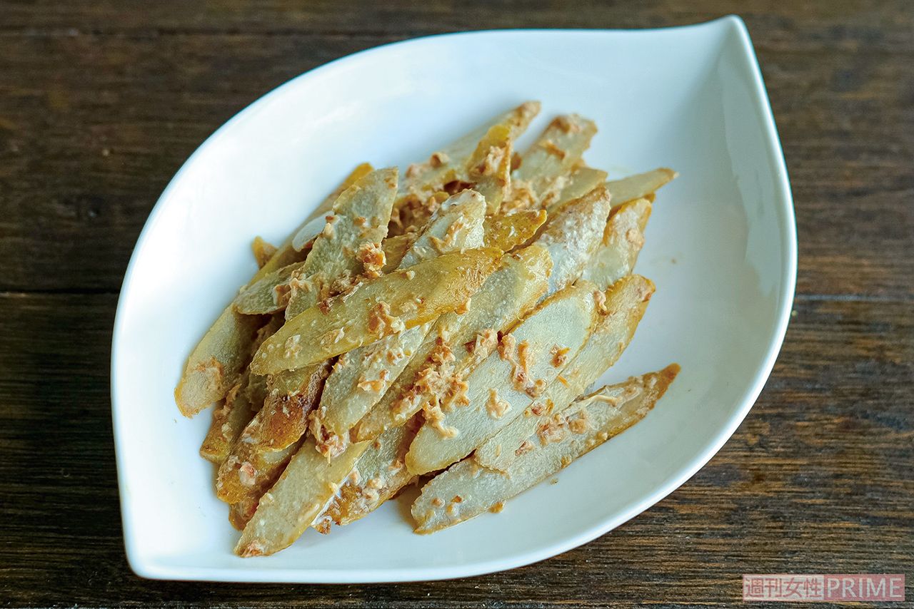 ごぼうのおかかマヨサラダ　撮影／松山絵美