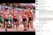 '21年の東京五輪では男子リレーの第1走者を務め、注目を集めた多田修平(左)(本人のインスタグラムより)