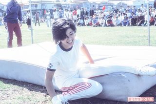  ホリプロ創立15周年記念とあわせて行われた運動会（'75年10月）　撮影／週刊女性写真班