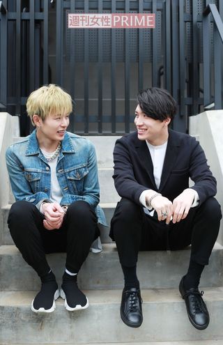 左から荒木宏文、松下優也　撮影／森田晃博