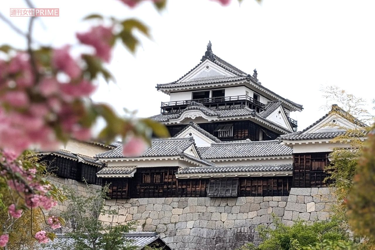 現存12天守である松山城　撮影／編集部