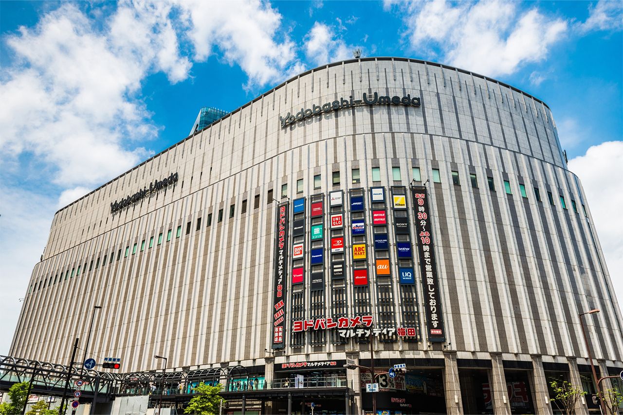 ポケモンカードの販売を巡り、騒動の起こったヨドバシカメラマルチメディア梅田