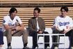 現地時間2026年1月31日、ドジャーフェストのステージショーに登壇した大谷翔平(左)と佐々木朗希(右)/産経ビジュアル