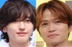 (左から)なにわ男子・道枝駿佑、SexyZone・菊池風磨