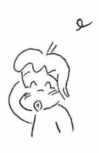 みつはしちかこさんの自画像