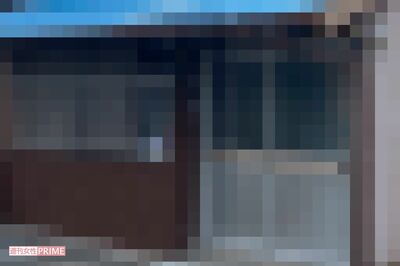 焼津市内の容疑者宅に応答はなかった（※画像は編集部で加工）