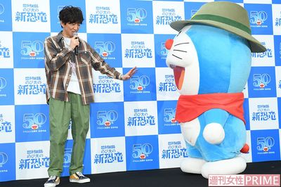 木村拓哉、初の公開アフレコでドラえもんの“KYっぷり”に「空気読めよ」