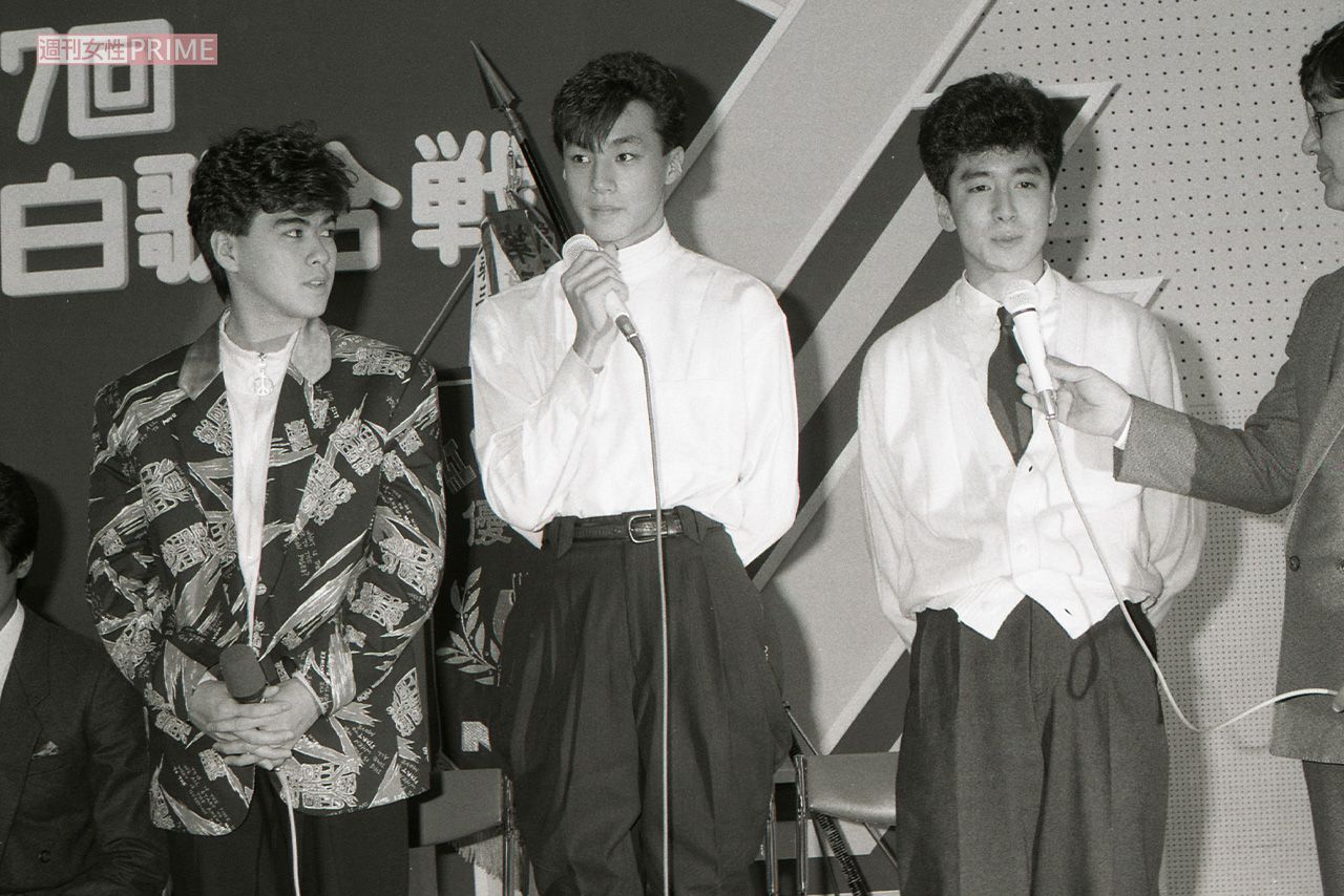 1986年の紅白、少年隊はデビュー曲『仮面舞踏会』で初出場