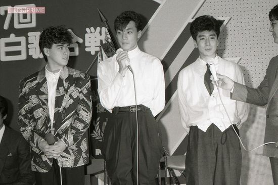 1986年の紅白、少年隊はデビュー曲『仮面舞踏会』で初出場