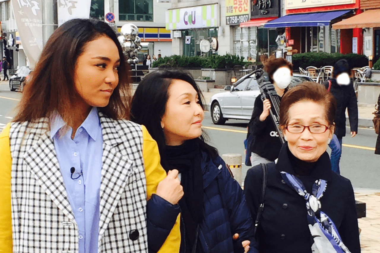 祖国である韓国。'15年に日本テレビで放送された『アナザースカイ』でも韓国を訪れました。そのときは、母、娘と親子三代でテレビ出演をしました