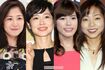 (左から)桑子真帆、有働由美子、神田愛花、久保純子