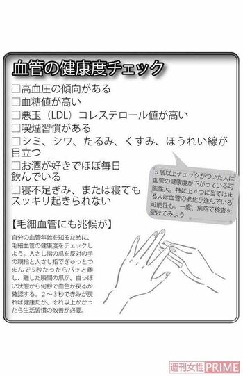 血管の健康度チェック