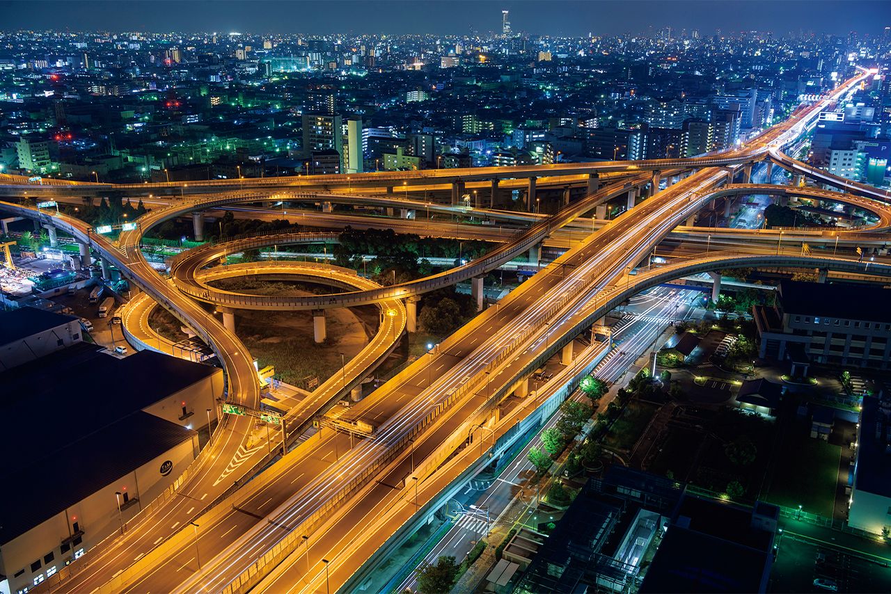 東大阪市役所 22階展望ロビー【大阪府】