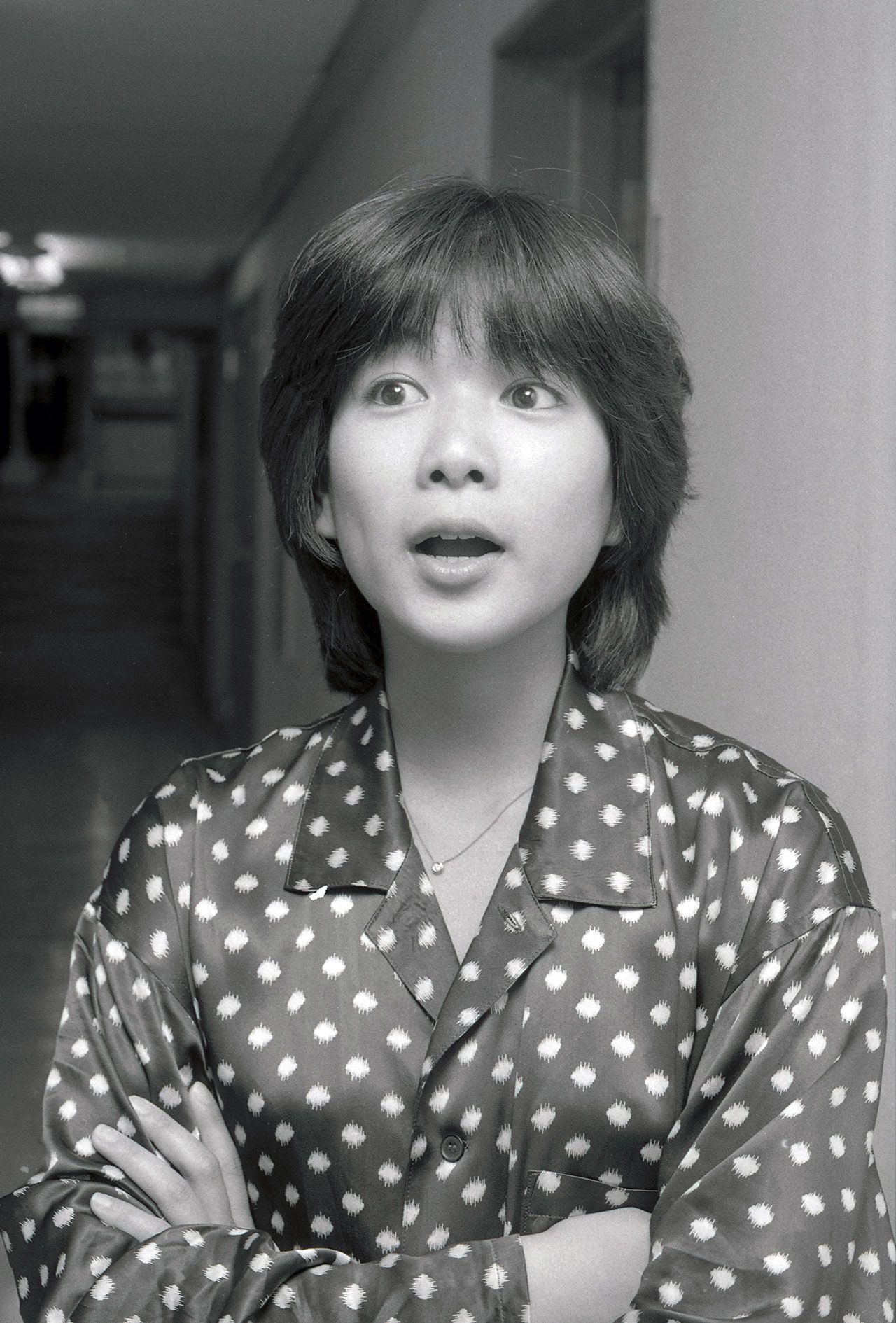 1986年7月、『週刊女性』のインタビューに答える堀ちえみ。19歳のころ