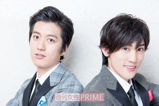 左から水田航生、植原卓也　撮影／高梨俊浩