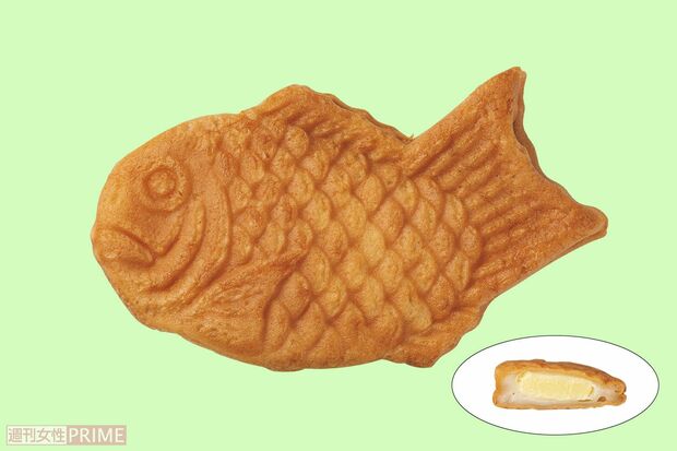 第1位クリームたい焼きカスタード/ファミリーマート140円（撮影／矢島泰輔）