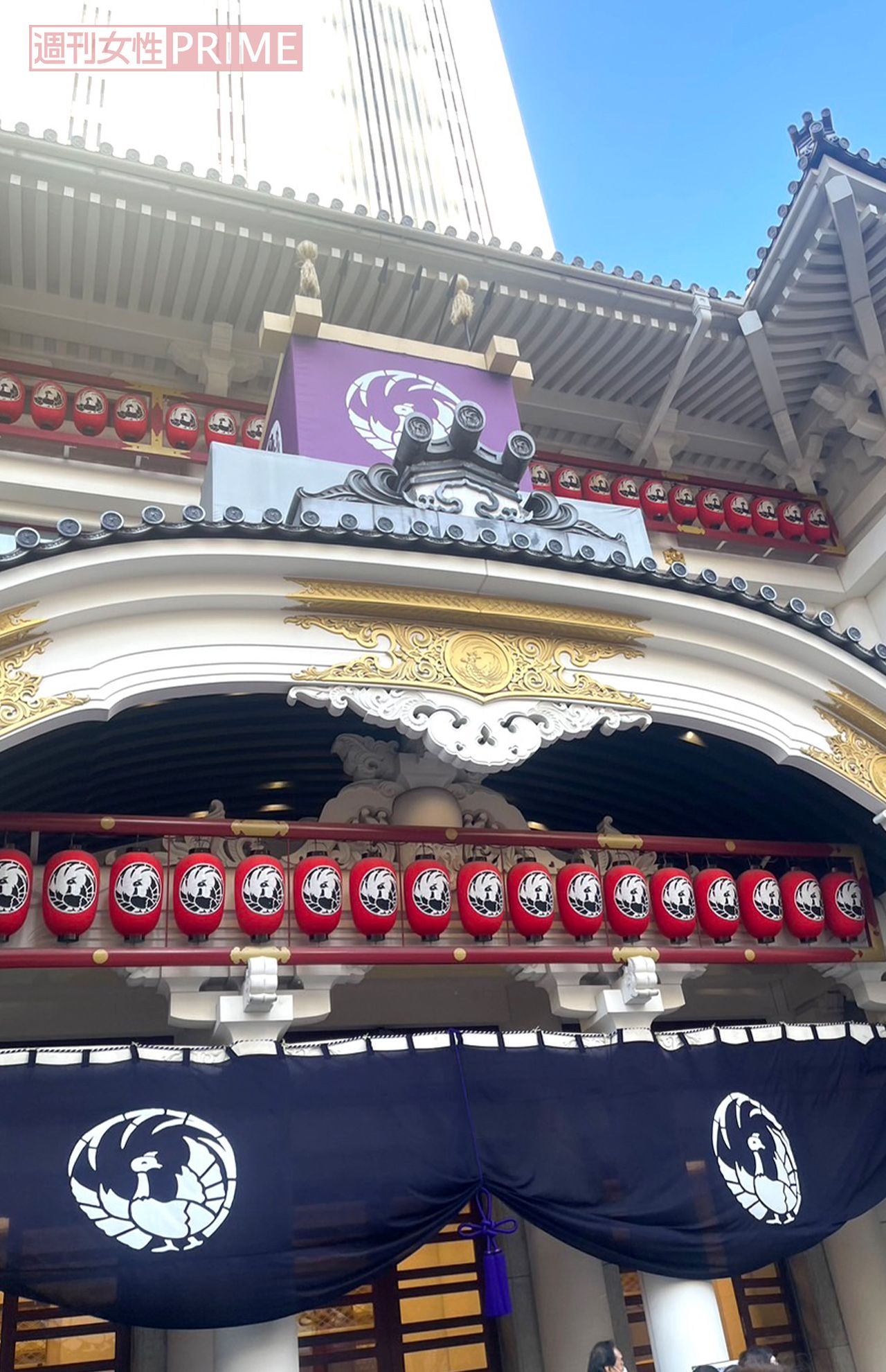 歌舞伎座は何度来ても、なんだか背筋が伸びますね