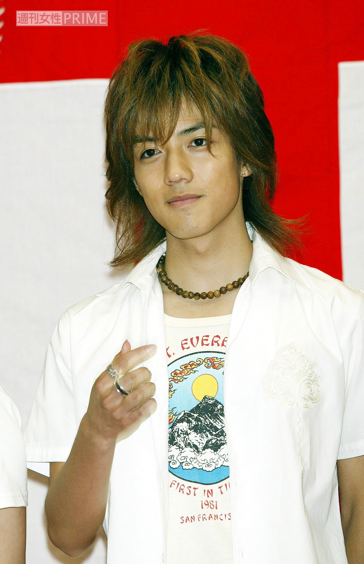 2003年、『仮面ライダー555』に出演していた頃の半田健人