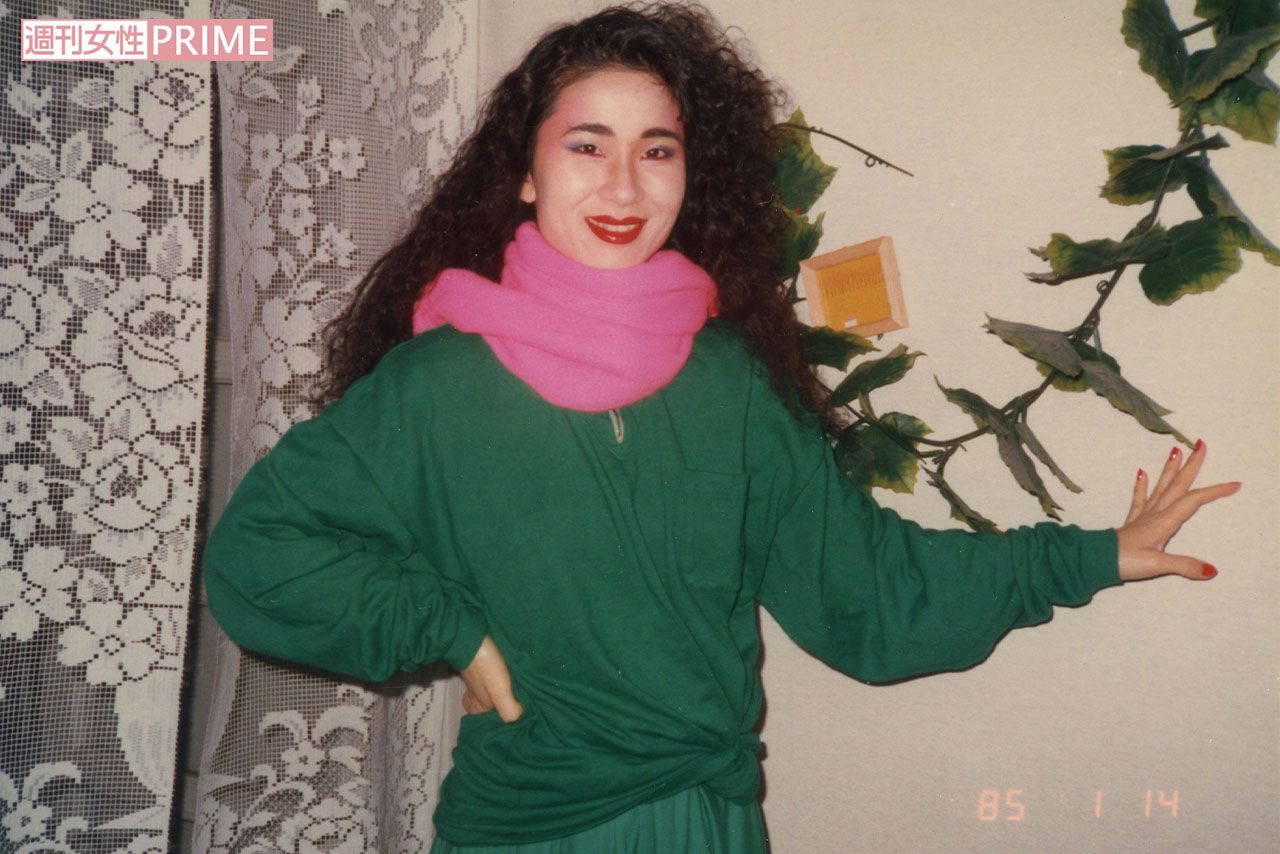 1985年ごろの松本明子さん