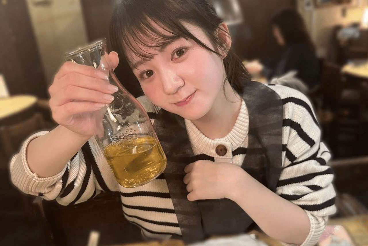 冨田有紀アナのオフショット（公式インスタグラムより）