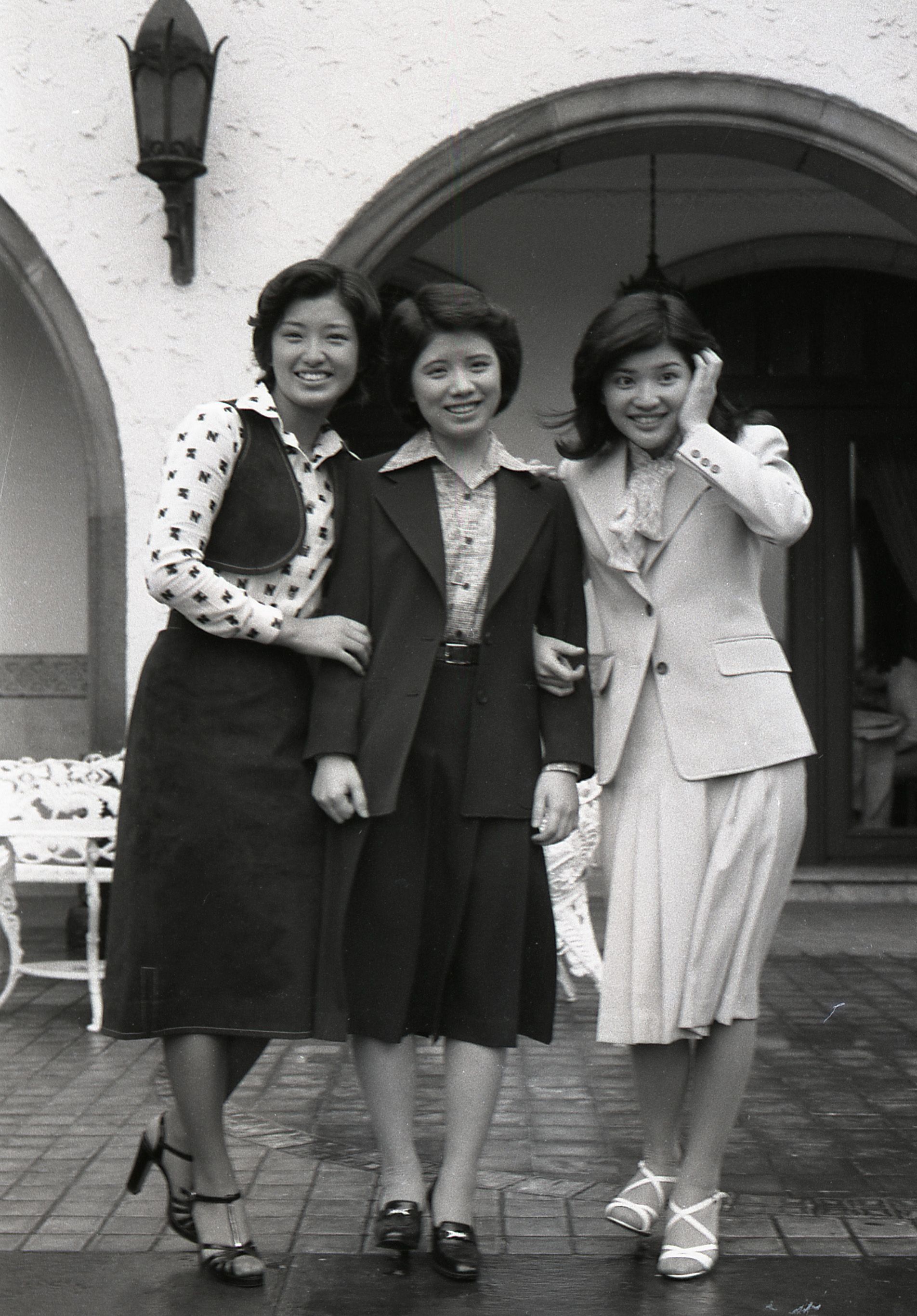 花の中三トリオ（桜田淳子、森昌子、山口百恵さん）