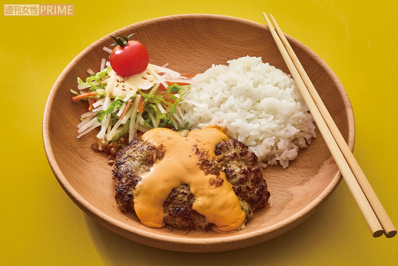 びっくりドンキー風 チーズバーグディッシュ　撮影／廣瀬靖士