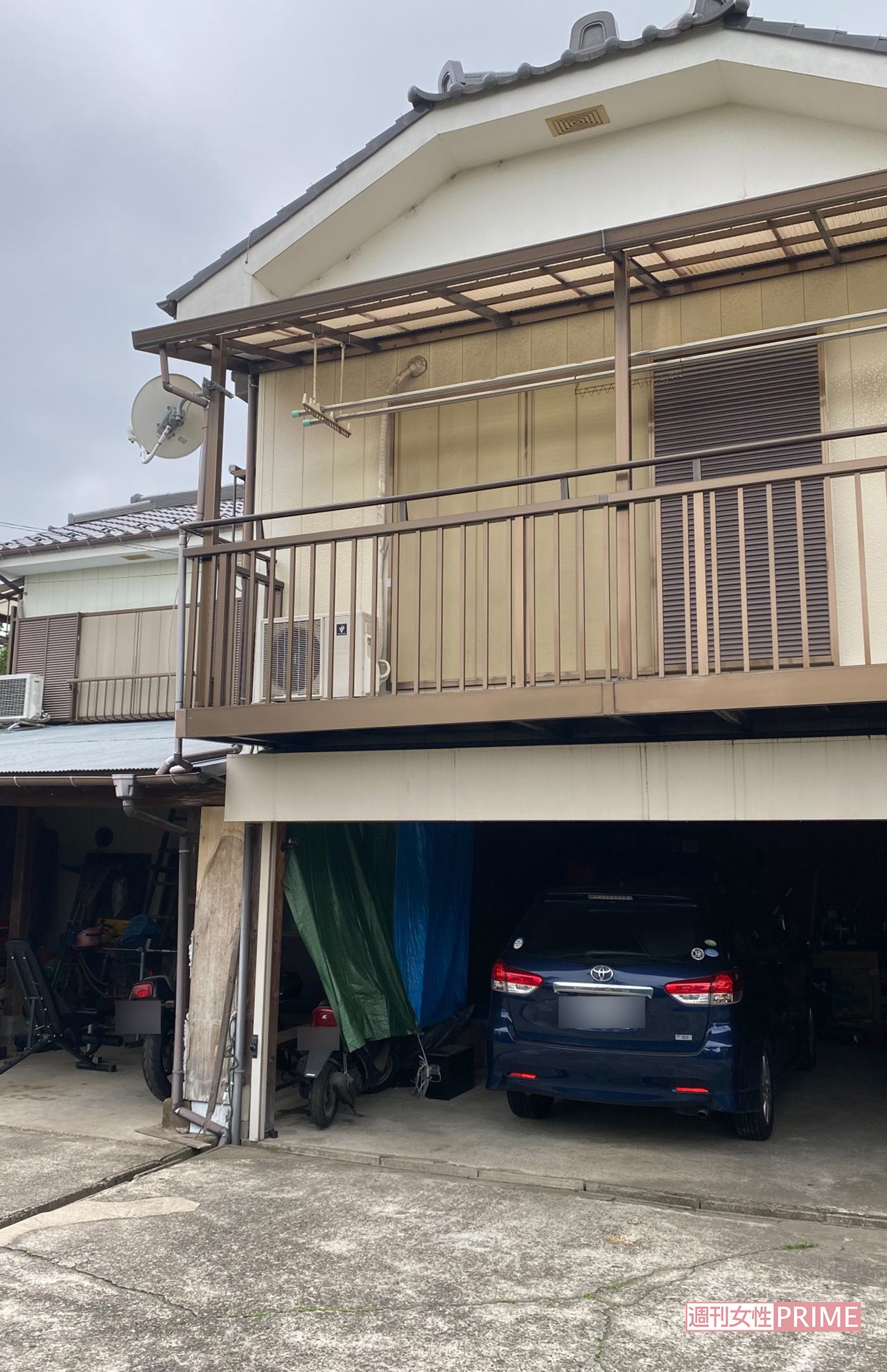 岡庭家は地元の名士。容疑者がその名を汚してしまった（'21年5月7日撮影）