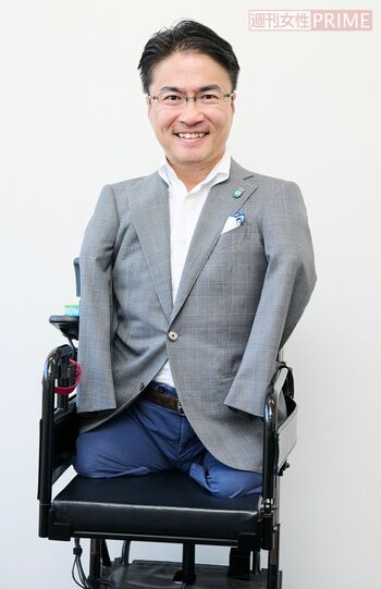 乙武洋匡さん　撮影／山田智絵