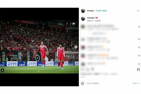 チョ・ギュソン公式インスタより