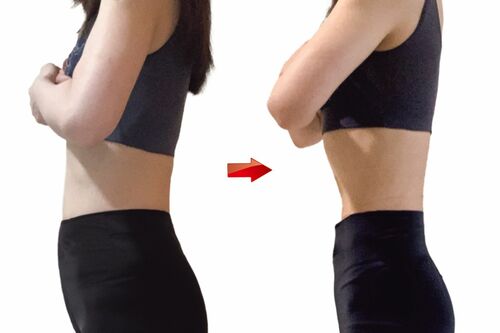 2ヶ月で下腹部マイナス12cm