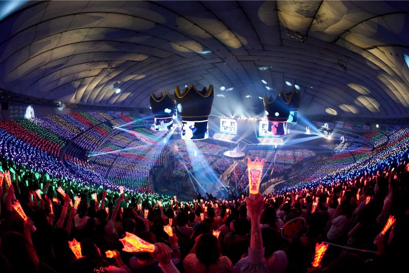嵐ラストライブの様子（公式Xより）