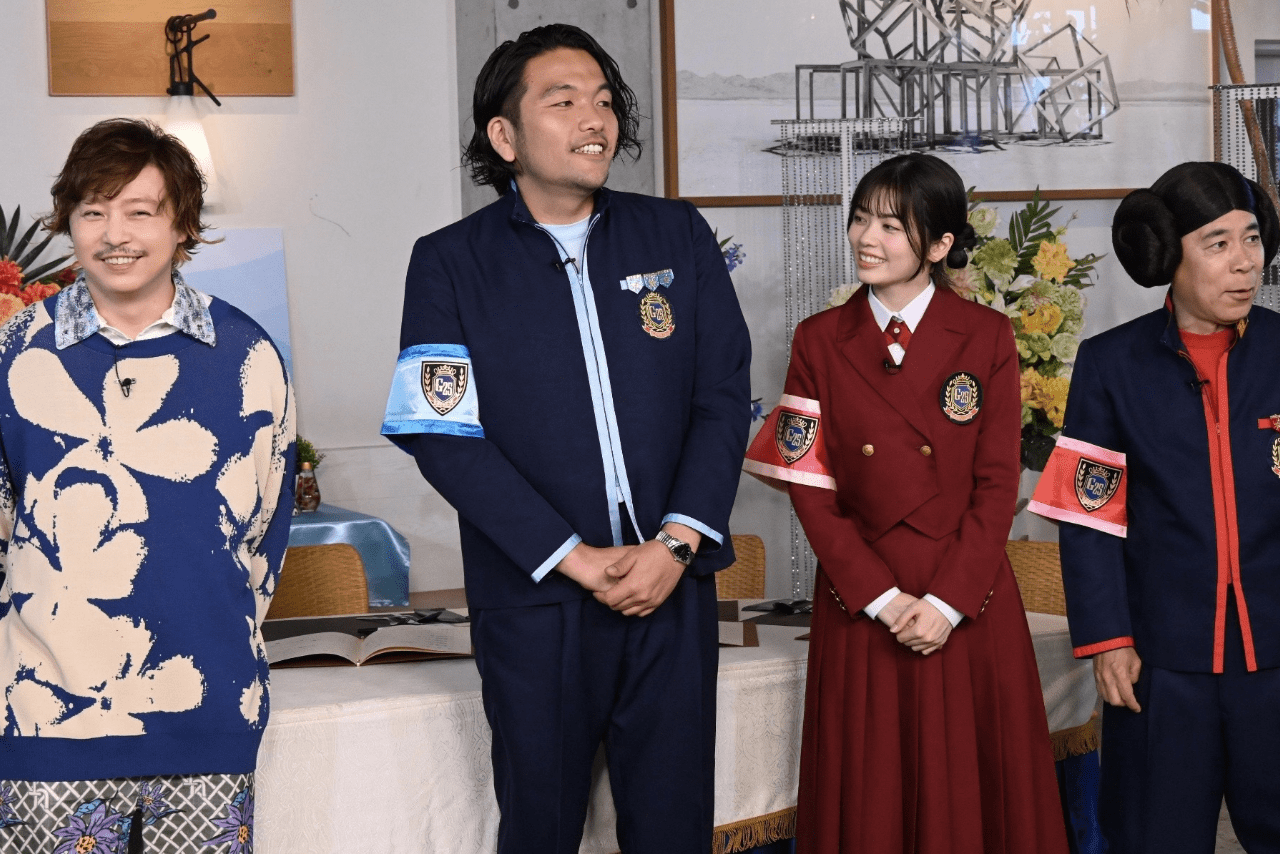 「頬がふっくらしてる？」注目を集めた堂本剛のビジュアル変化（ぐるナイ公式Xより）