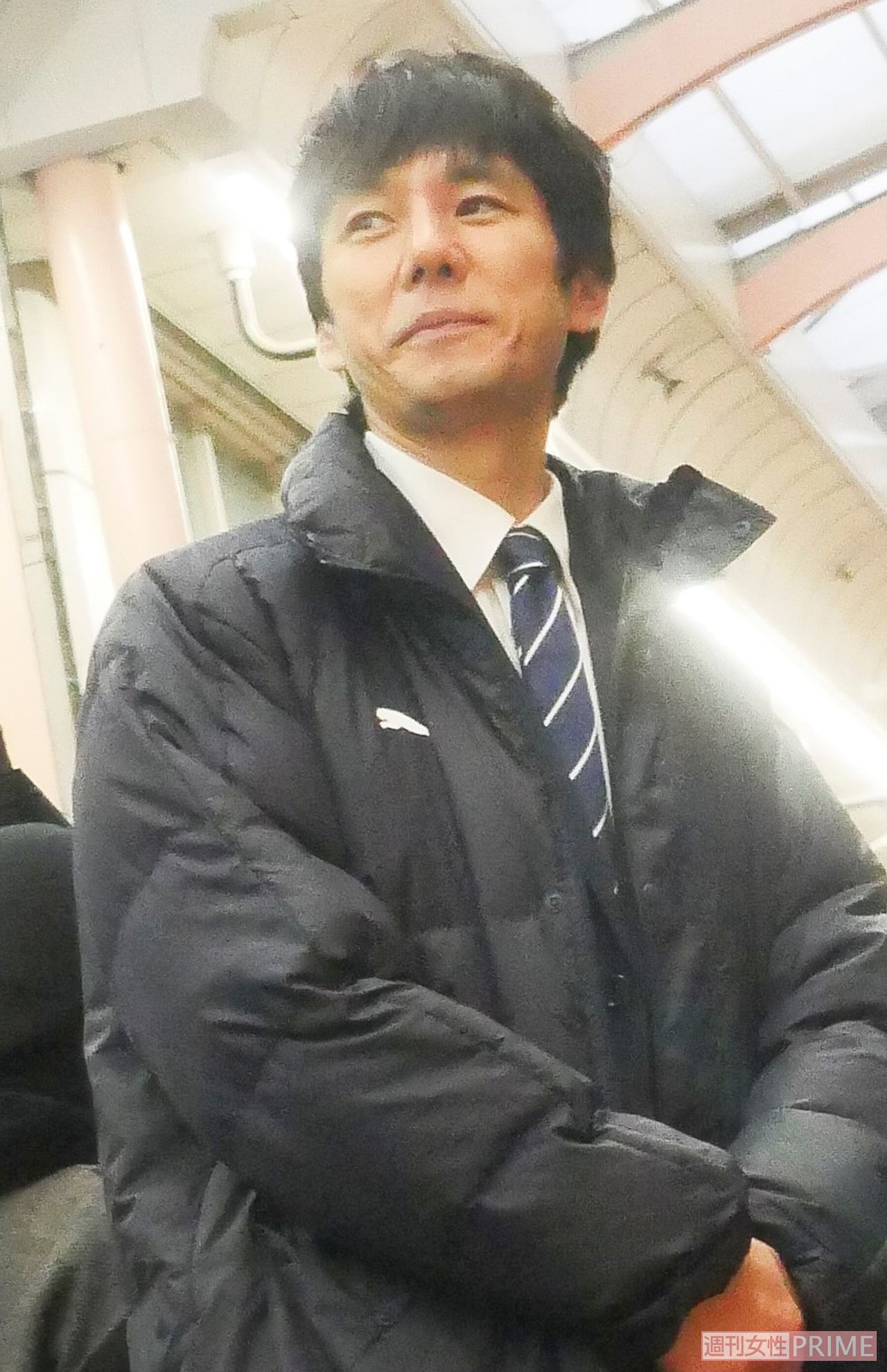 『きのう何食べた？』（テレビ東京系）撮影中の西島秀俊