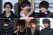 Hey!Say!JUMPの一部メンバー(左う上から時計回りに)高木雄也、山田涼介、伊野尾慧、知念侑李、八乙女光、薮宏太、有岡大貴