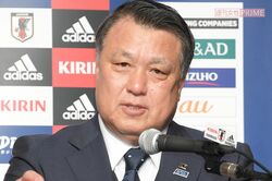 日本サッカー協会会長の田嶋幸三氏