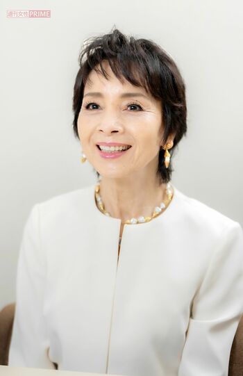 何歳になっても新しいことに挑戦し続ける由美かおるさんの目は輝いている　撮影／佐藤靖彦