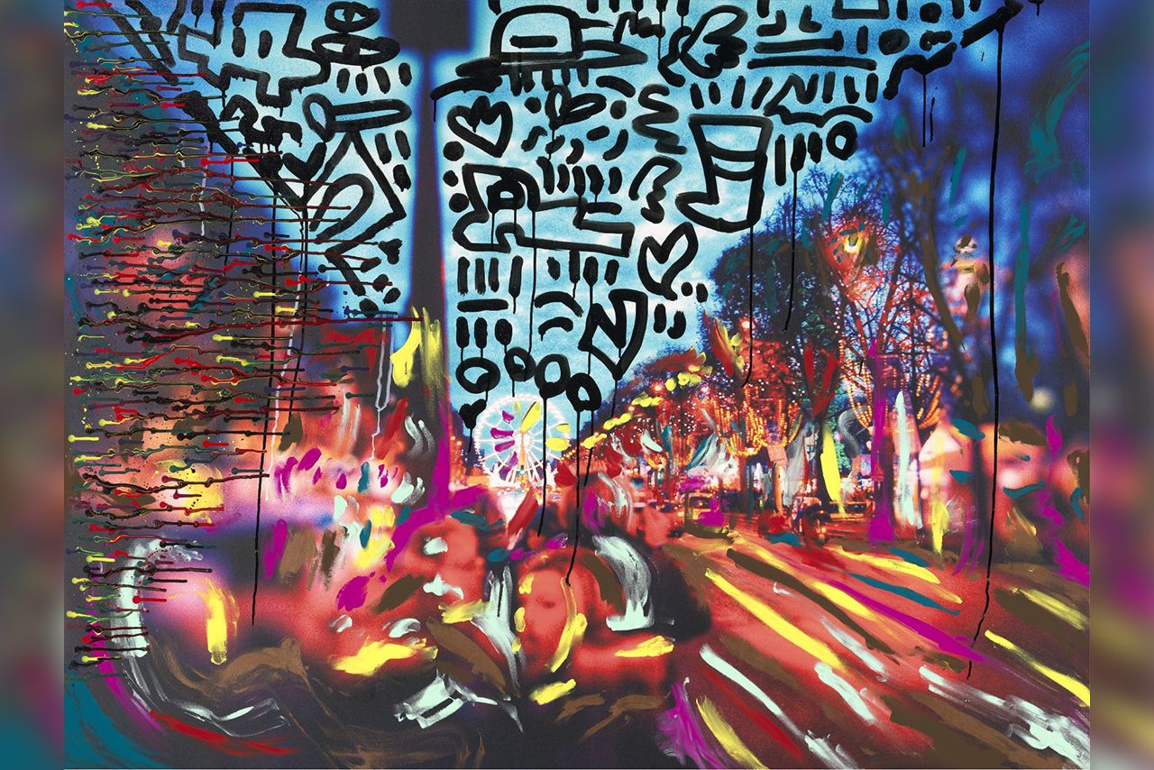 PARIS　2022　(C)Shingo Katori（香取慎吾の個展『WHO AM I - SHINGO KATORI ART JAPAN TOUR』展示作品より）