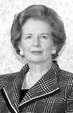 イギリスのサッチャー元首相