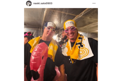 福岡ソフトバンクホークスの佐藤直樹外野手（本人のインスタグラムより）