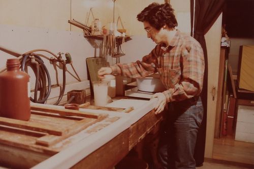 生前の父が残したボツ写真を練習台に、研究を続けた