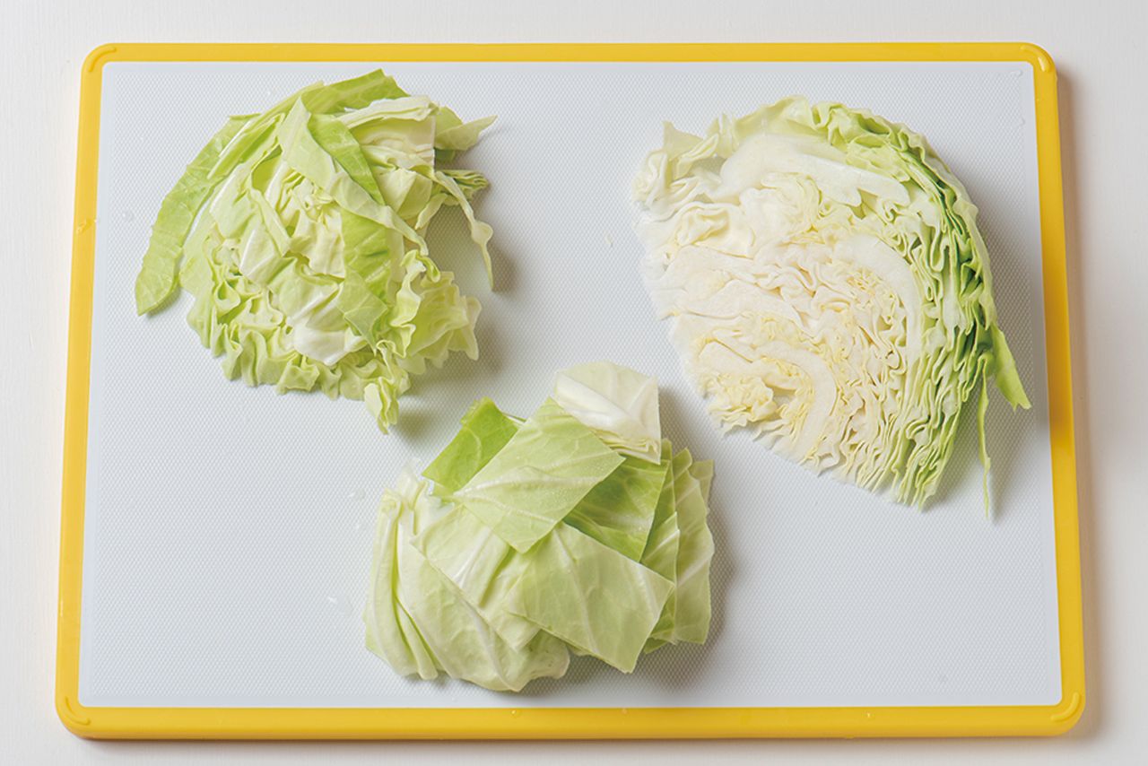 キャベツの冷凍保存