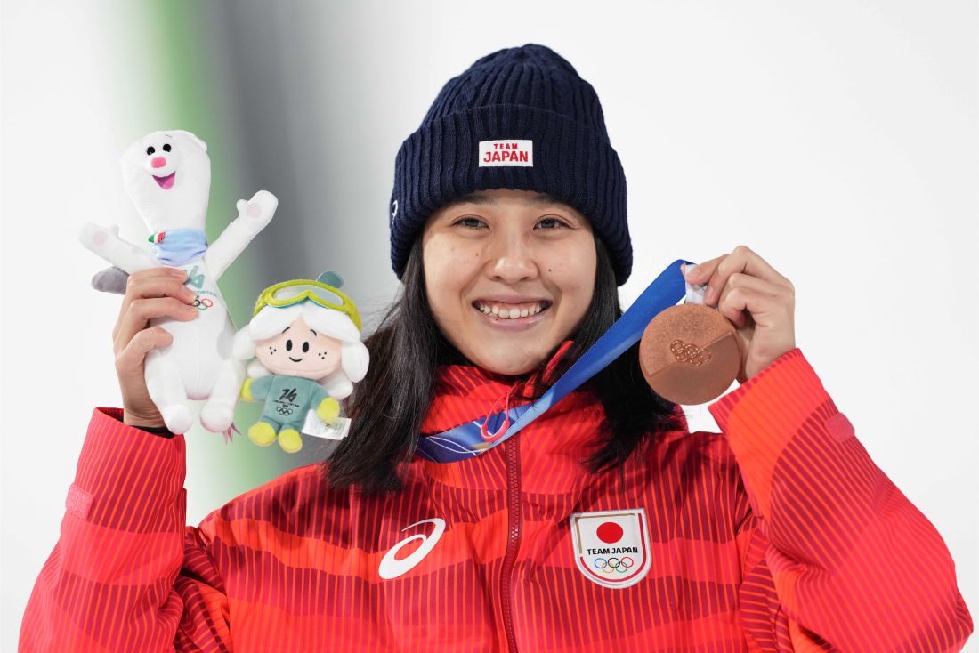 日本勢メダル獲得第1号の丸山希 （撮影／JMPA）