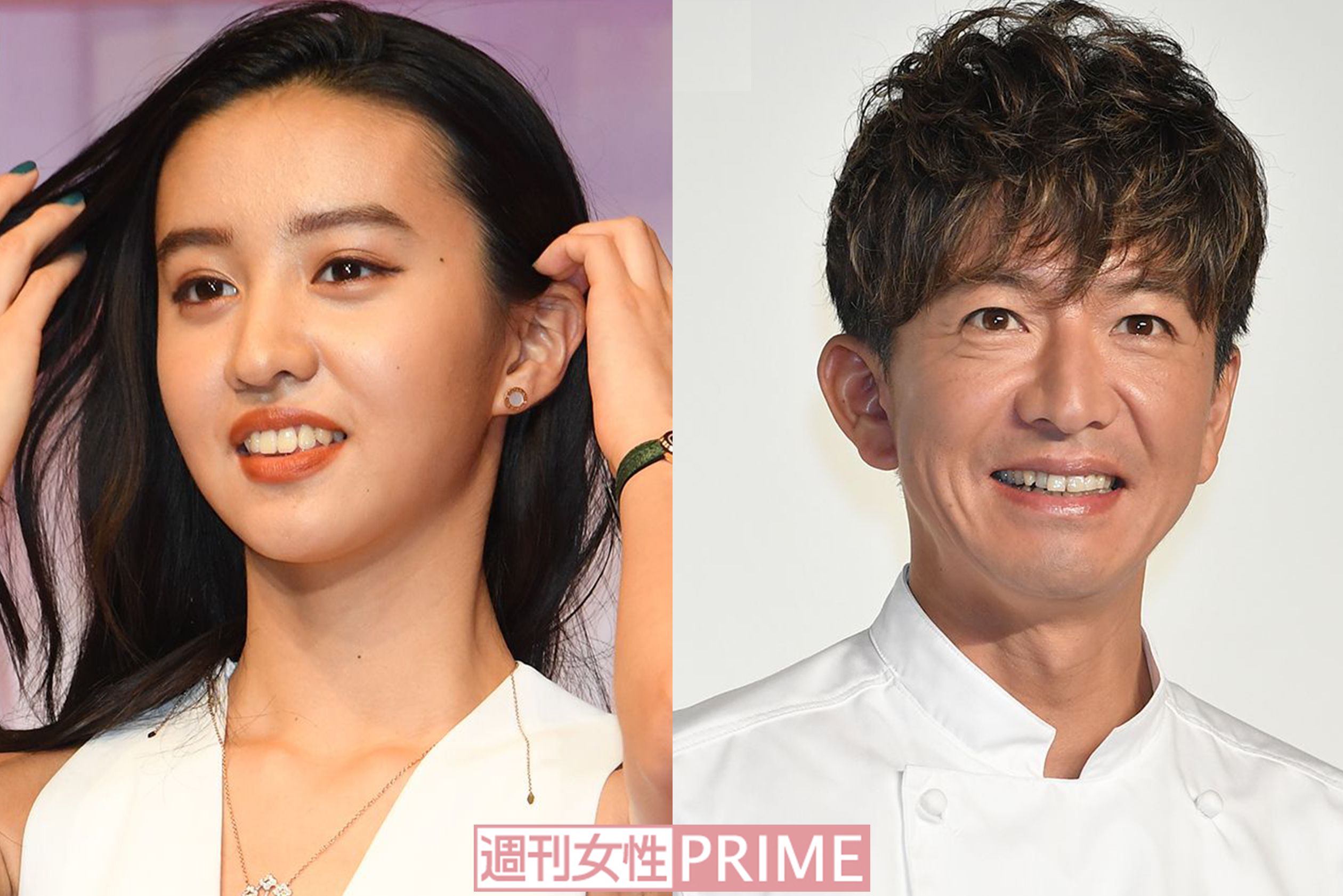 （左から）Koki,と木村拓哉