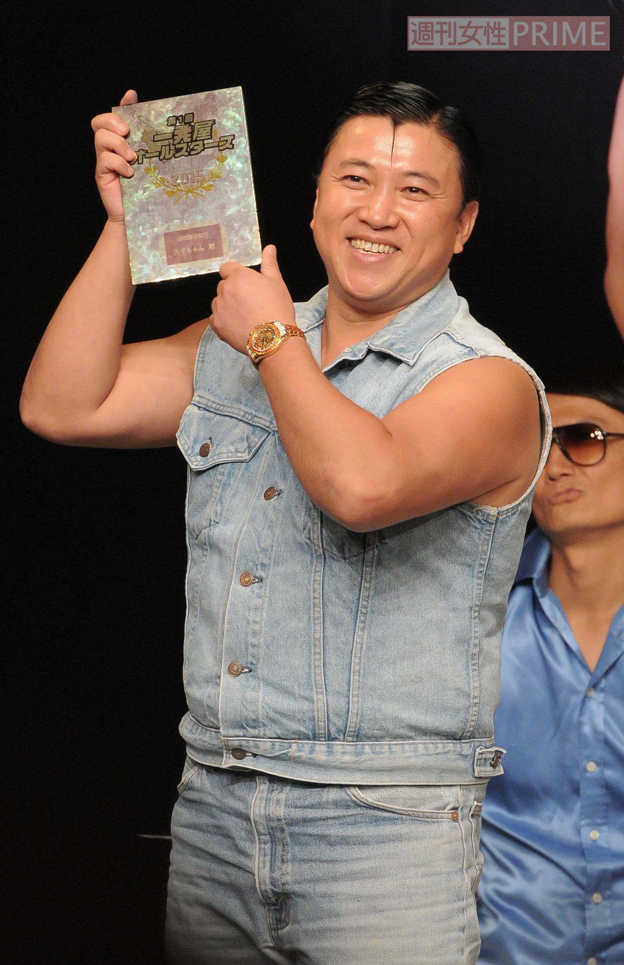 「第1回一発屋オールスターズ選抜総選挙2015」に参加したスギちゃん