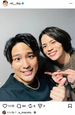 関西ジャニーズJr.の先輩後輩だった桐山照史とのツーショットをインスタグラムに投稿した渡部怜