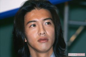 フジテレビ系ドラマ『ギフト』の制作発表で（1997年3月10日）