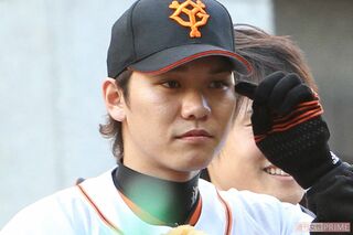 坂本勇人選手（読売巨人軍　日本シリーズ優勝パレード2012年）