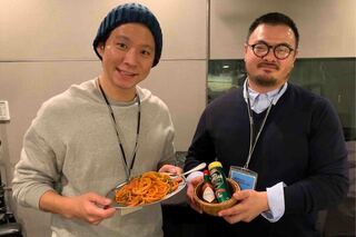 2020年1月10日、渡部建のラジオ番組にゲスト出演した鳥羽周作（『J-WAVE』公式サイトより）