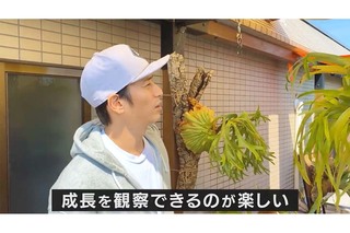自宅ベランダでたくさんの植物を栽培していた逮捕前の伊勢谷友介（本人YouTubeより。現在は削除）